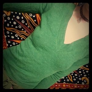 Green sweater